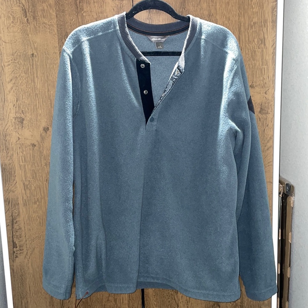 Eddie Bauer button up sweater